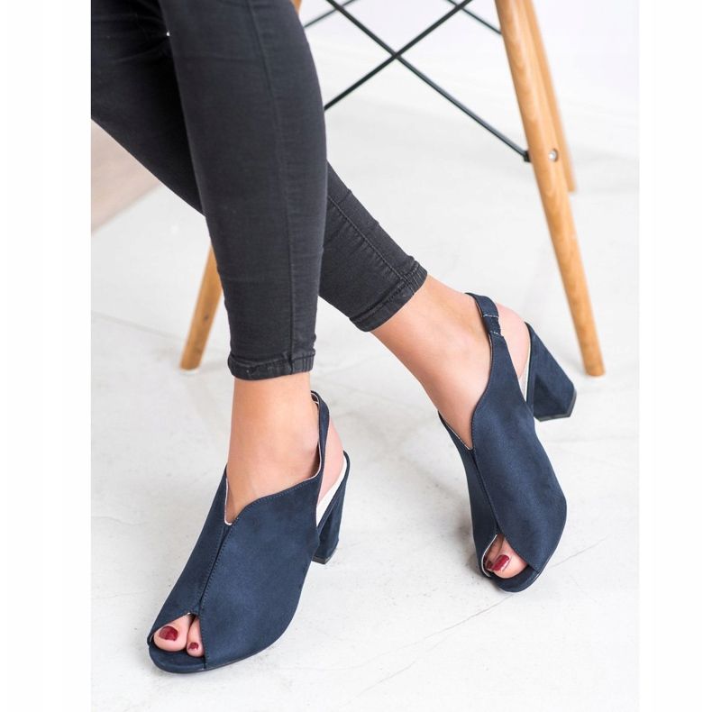 Goodin Vestavěné sandály námořnická modrá 1