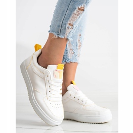 SHELOVET Sport s eko kůží bílý 2