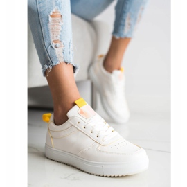 SHELOVET Sport s eko kůží bílý 1