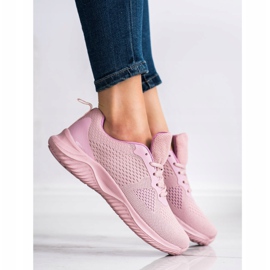 SHELOVET Jarní sportovní obuv růžový 1 SHELOVET Jarní sportovní obuv růžový 1