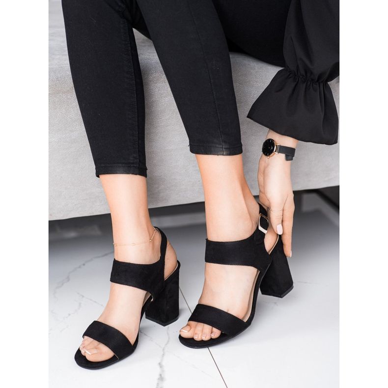 Sandály Na Baru VINCEZA černá 1