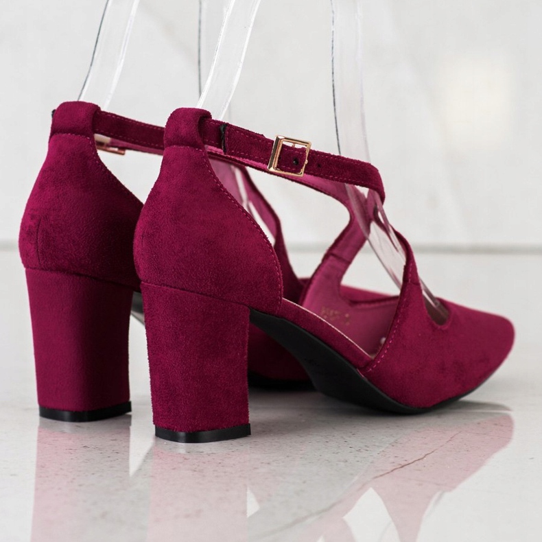 Elegantní lodičky Sergio Leone červené vícebarevný 1