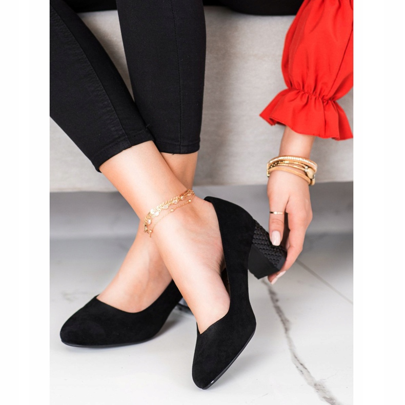 Klasické lodičky Sergio Leone černá 1