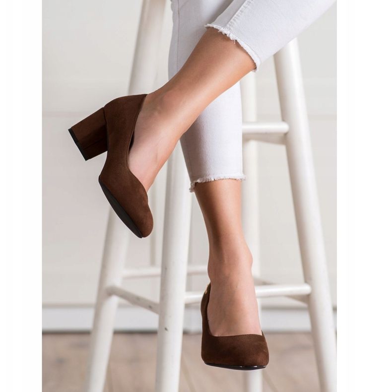 Kalsic Pumps od Sergio Leone hnědý 1 Kalsic Pumps od Sergio Leone hnědý 1