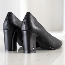 Lodičky s eko kůží VINCEZA černý 1