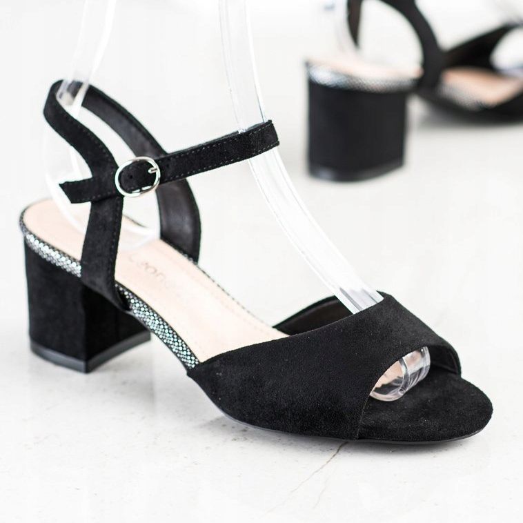 Černé Sandály Na Tyči Sergio Leone černá 1