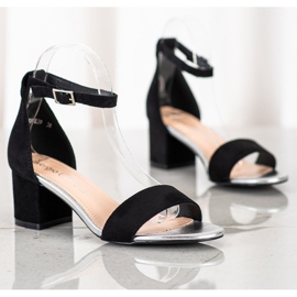 Sandály Na Tyči Sergio Leone černý 1