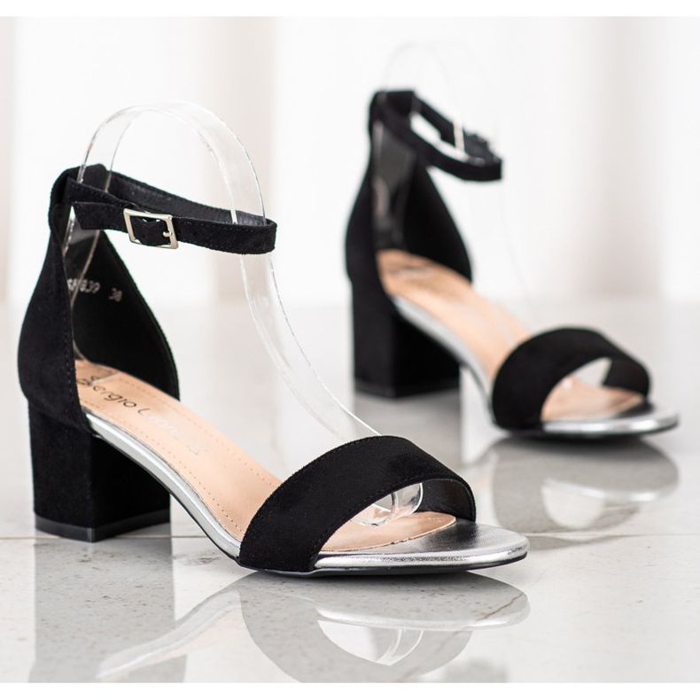 Sandály Na Tyči Sergio Leone černá 1 Sandály Na Tyči Sergio Leone černá 1