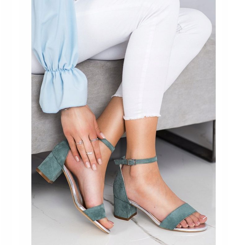 Sandály Na Tyči Sergio Leone zelená 1