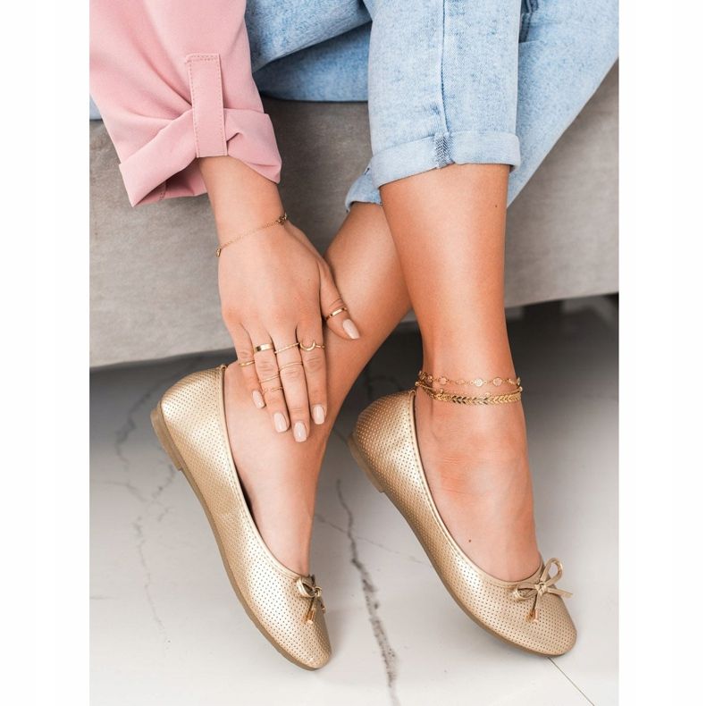 Clowse Zlatá baletka zlatý 2