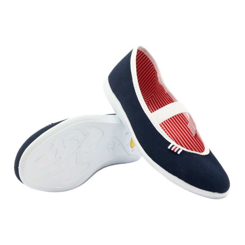 Dámské tenisky české Befado 493q002 námořnická modrá bílý 3