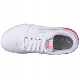 Boty Puma Carina L Jr 370677 23 bílý černá 2
