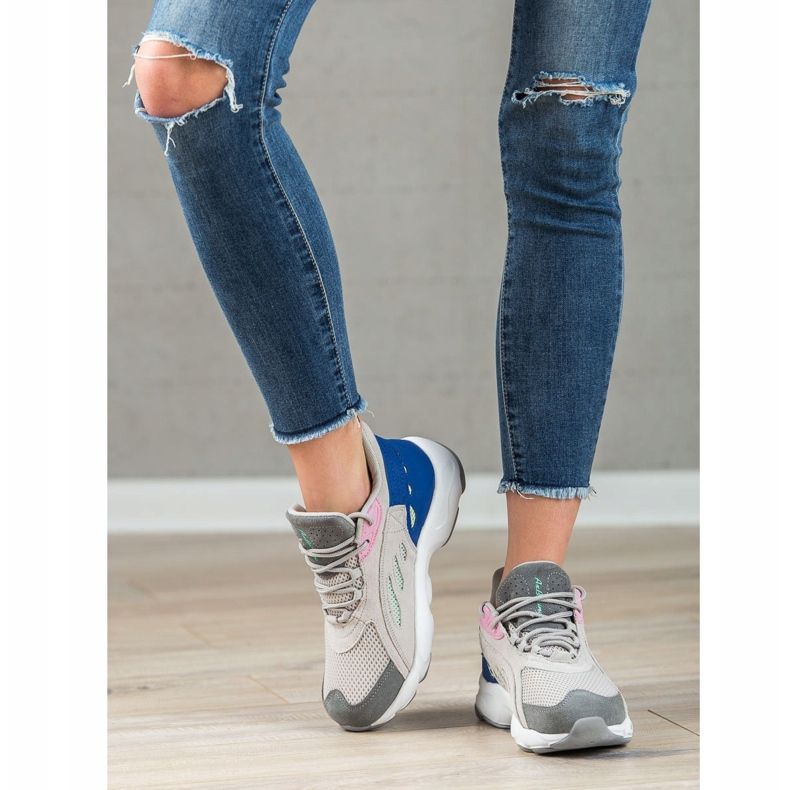 Ax Boxing Pohodlná sportovní obuv šedá vícebarevný 2