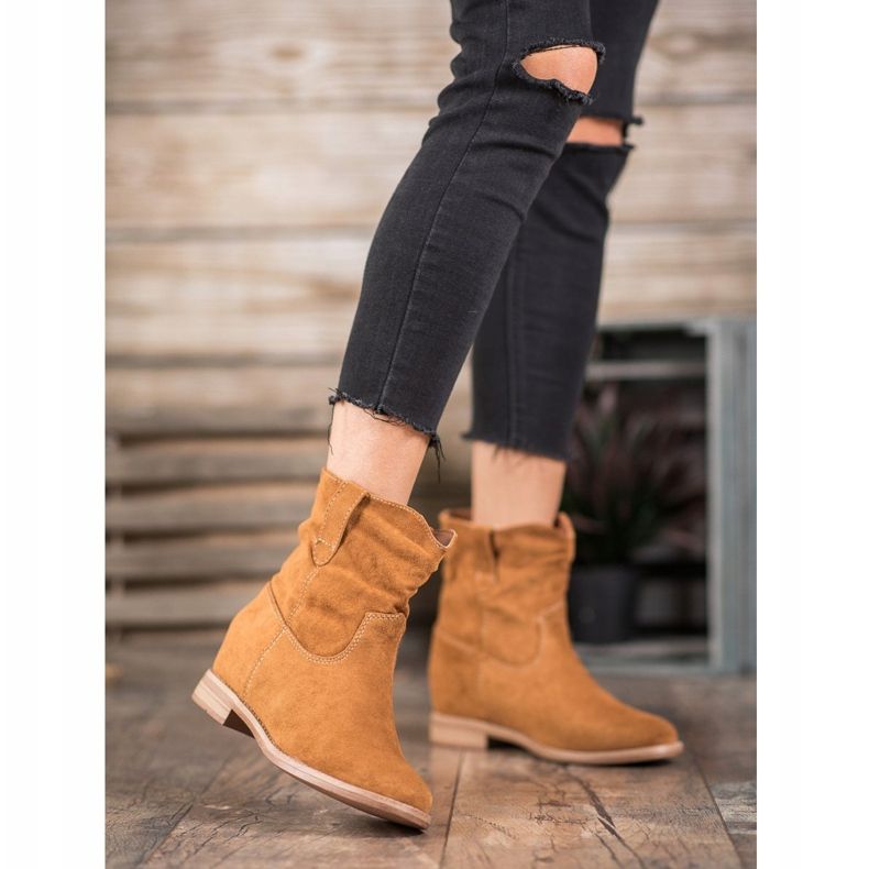 Seastar Módní kovbojské boty hnědý 2