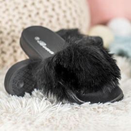 SHELOVET Stylové pantofle černý 1