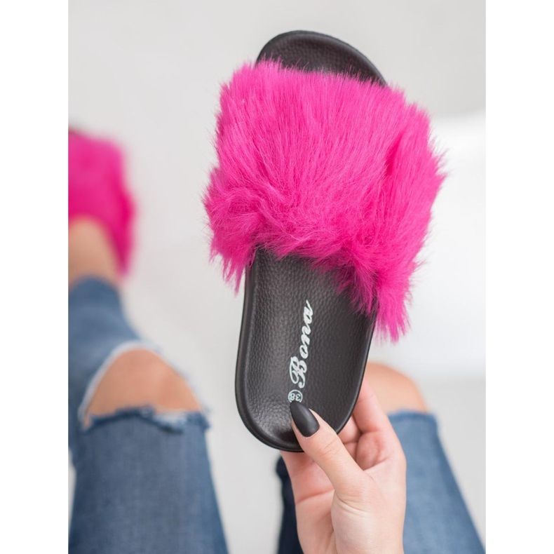 SHELOVET Stylové pantofle fialový 1