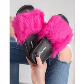 SHELOVET Stylové pantofle fialový 2