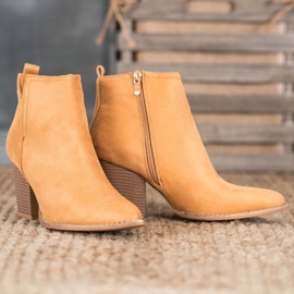 Seastar Semišové boty na baru hnědý 1 Seastar Semišové boty na baru hnědý 1