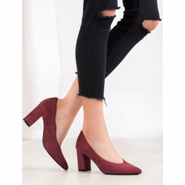 W. Potocki Lodičky se třpytkami červené 1