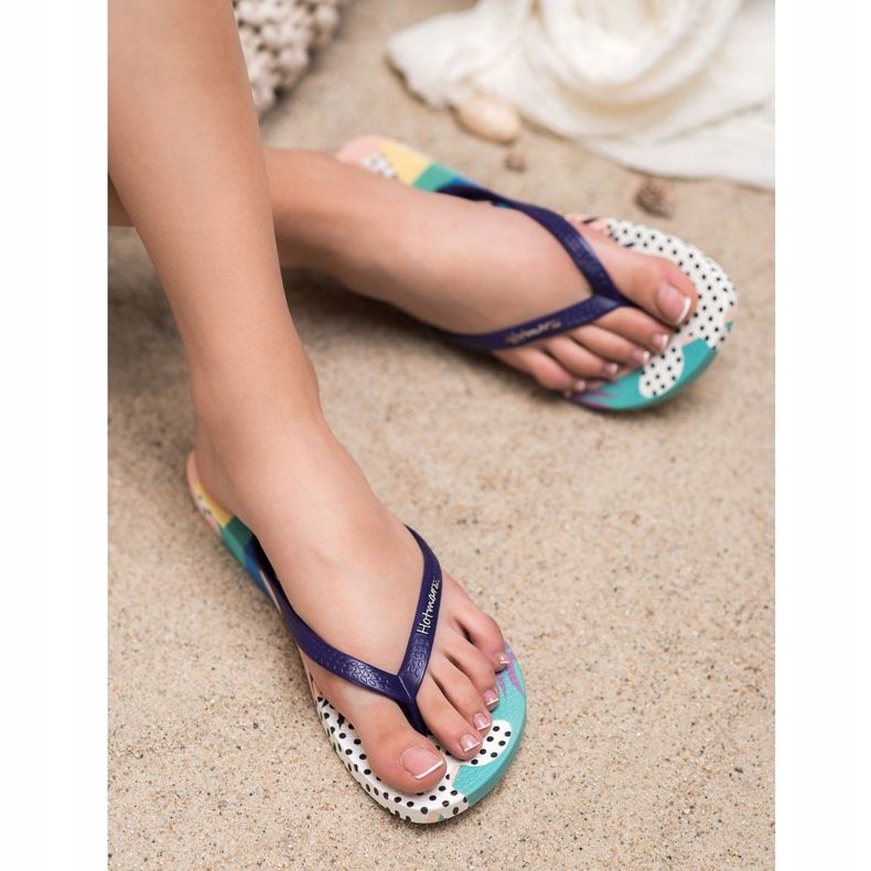 HOTMARZZ Žabky se vzorem vícebarevný 2