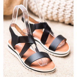 Weide Sandály Na Platformě černá 1