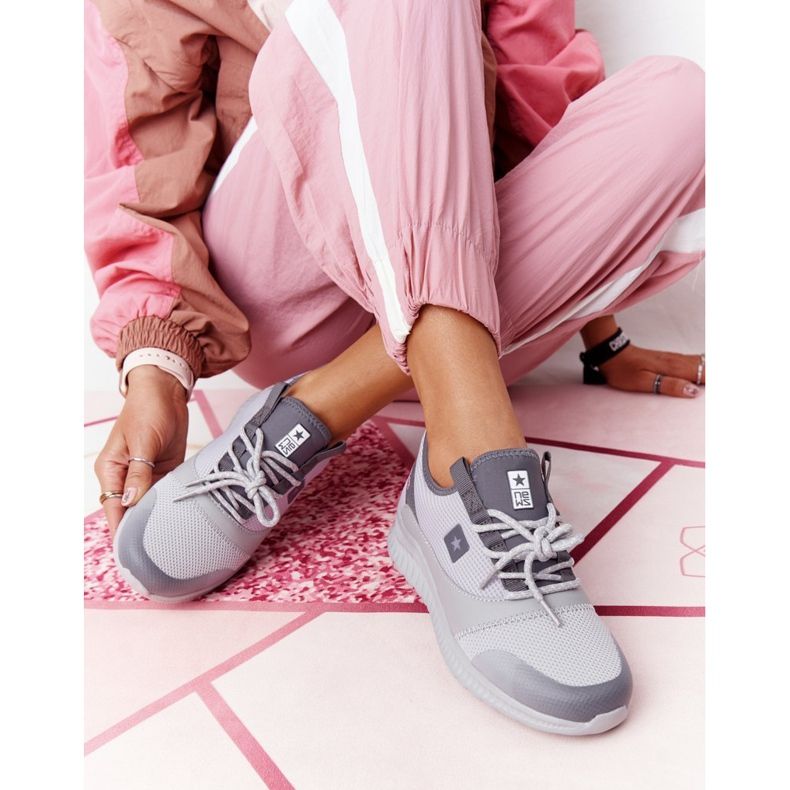 NEWS Dámská sportovní obuv Pohodlná pěna Šedá Nejlepší 2