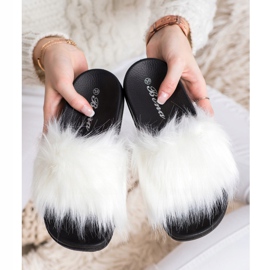 SHELOVET Stylové pantofle bílý 2 SHELOVET Stylové pantofle bílý 2