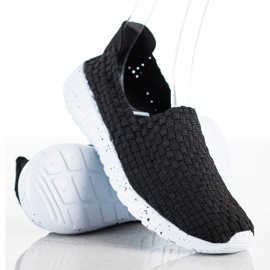 Sabatina Černé pletené slipy černý 1