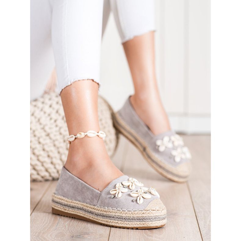 Seastar Espadrilky se skořápkami béžový 1
