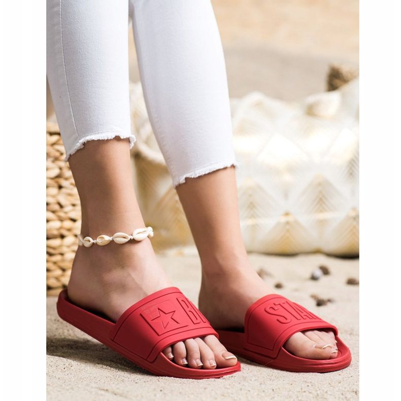 Big Star Dámská velká hvězda DD274A70 červené 1