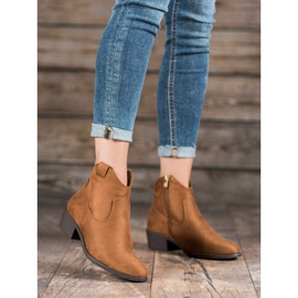 Filippo Semišové kovbojské boty hnědý 2 Filippo Semišové kovbojské boty hnědý 2