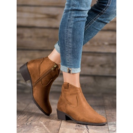 Filippo Semišové kovbojské boty hnědý 1 Filippo Semišové kovbojské boty hnědý 1