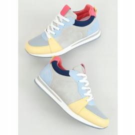 Vícebarevná sportovní obuv B0-546 modrá vícebarevný 1