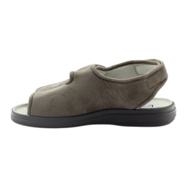 Sandály Befado 733M pro diabetiky šedá 2