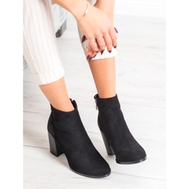 Goodin Teplé boty na sloupku černý 2