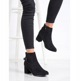 J. Star Černé boty na vysokých podpatcích černá 2