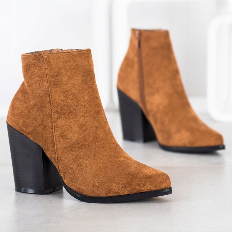 Marquiz Boty Na Širokém Sloupku hnědý 1