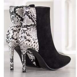 Small Swan Sexy Pin Snake Print černý 1