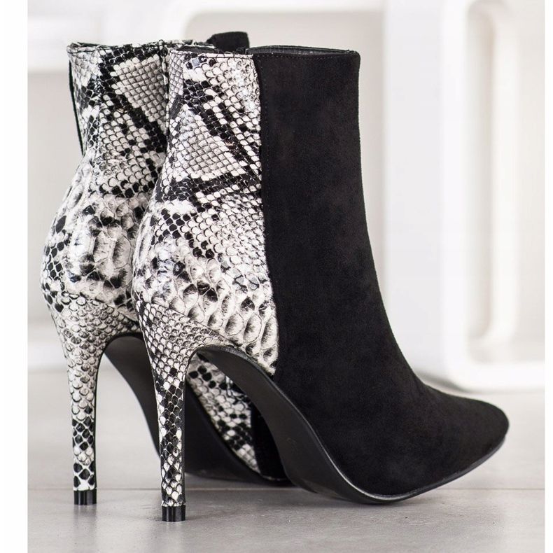 Small Swan Sexy Pin Snake Print černá 1