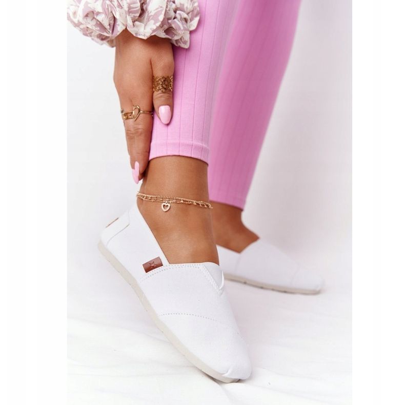 EVE Dámské espadrilky bílé po pracovní době bílý 2 EVE Dámské espadrilky bílé po pracovní době bílý 2