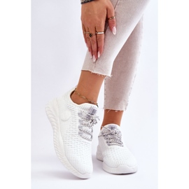 Dámská sportovní obuv Memory Foam Big Star HH274296 bílá bílý 1 Dámská sportovní obuv Memory Foam Big Star HH274296 bílá bílý 1