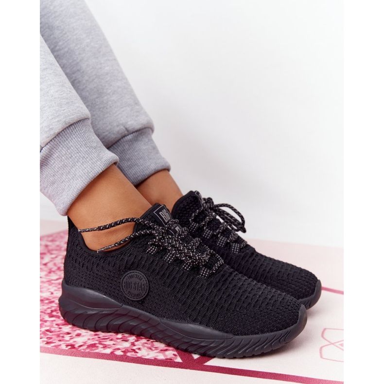 Dámská sportovní obuv Memory Foam Big Star HH274298 Černá 1
