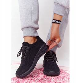 Dámská sportovní obuv Memory Foam Big Star HH274298 Černá černý 2