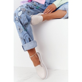 S.Barski Dámské tenisky nazouvací S. Barski béžová béžový 1