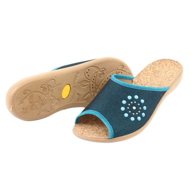 Dámské boty Befado pu 254D105 modrý modrý 4