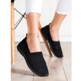 Prolamované Slipony MCKEYLOR černý 1