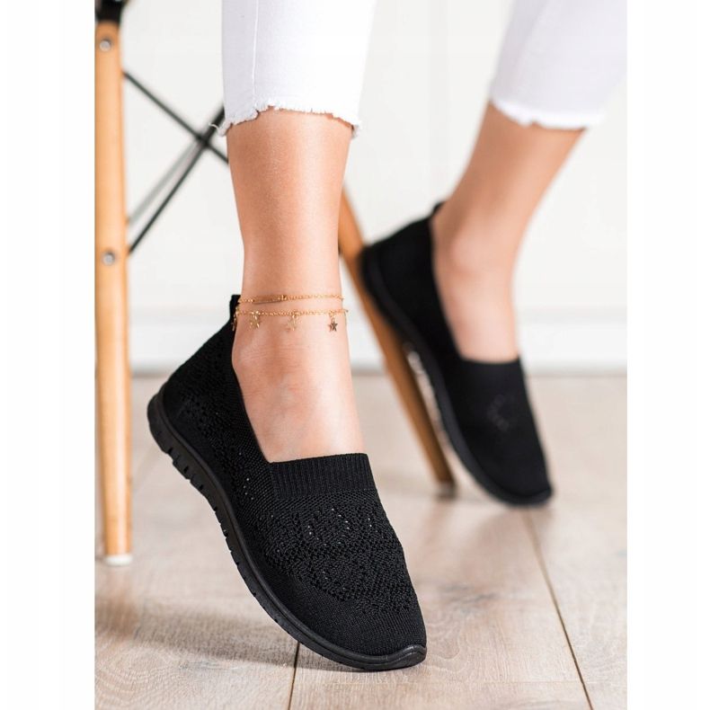 Prolamované Slipony MCKEYLOR černá 1