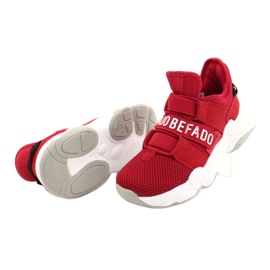 Dětské boty Befado 516X064 bílý červený 5