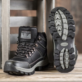 Arrigo Bello Šněrovací zimní boty černá 2 Arrigo Bello Šněrovací zimní boty černá 2