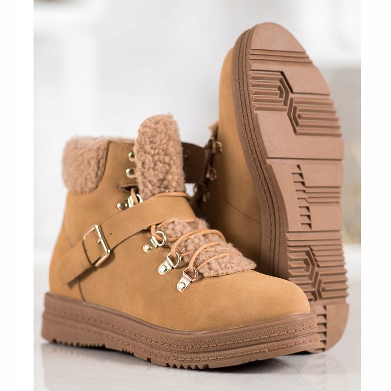 Stylové boty VICES hnědý 1